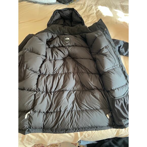 The north face McMurdo down Parka winter heavy jacket black hooded men’s small - Picture 6 of 9